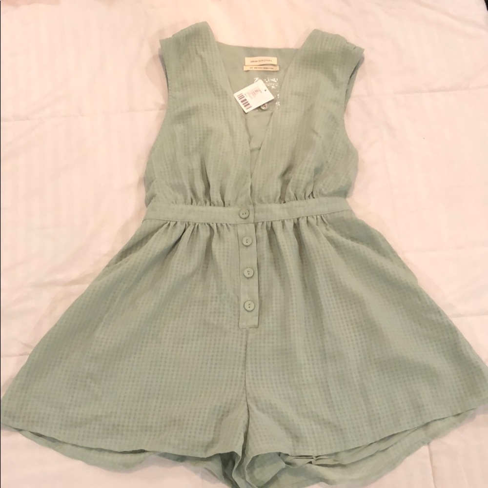 Urban Outfitters Mint Romper